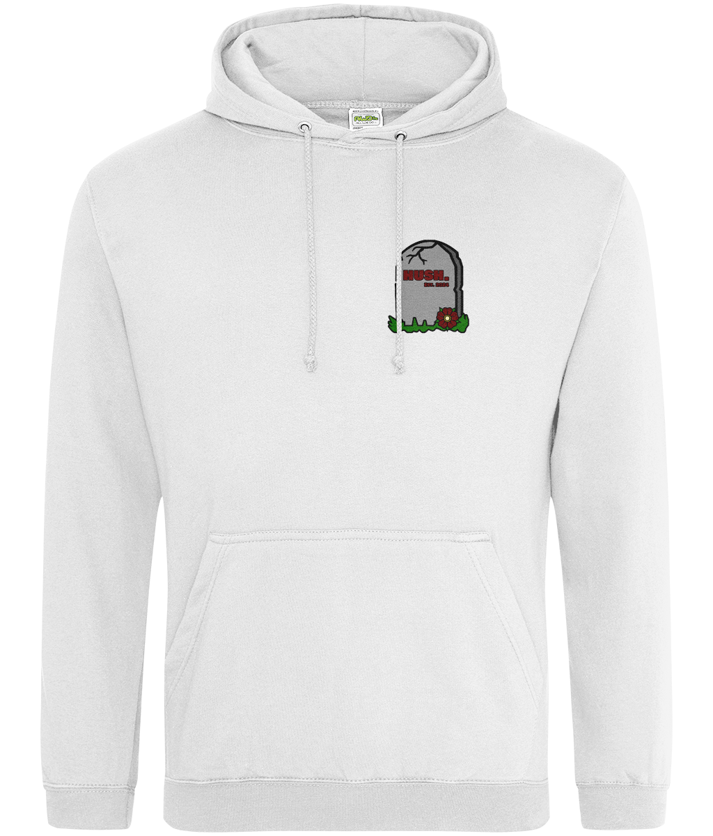 Death Waits Hoodie - HUSH Clothing UK